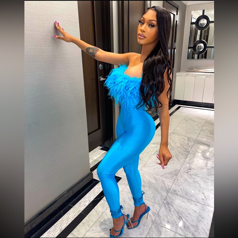 Showstopping FAUX Fur Original Jumpsuit🤩